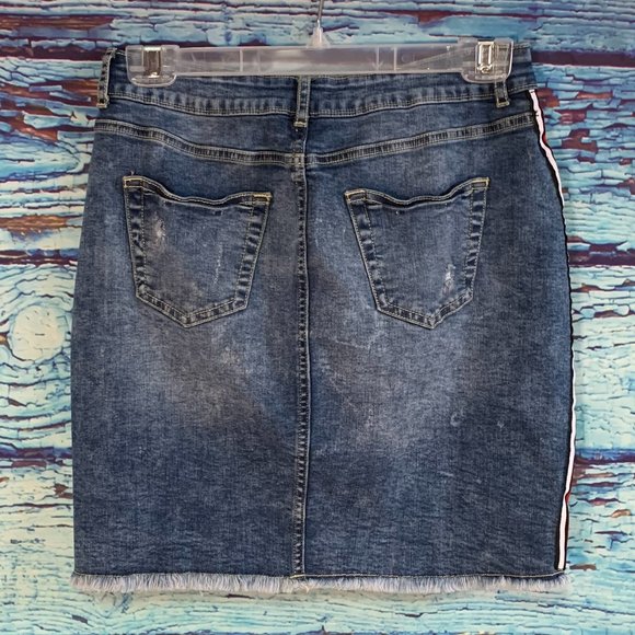 George Denim Mini Skirt - Picture 4 of 5